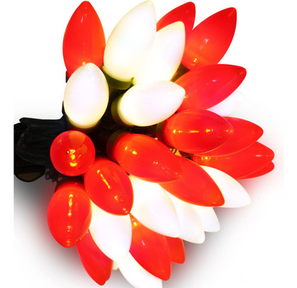 Recesky Cadena De Luces De Navidad C9, 50 Luces Led De 32 Pi 1