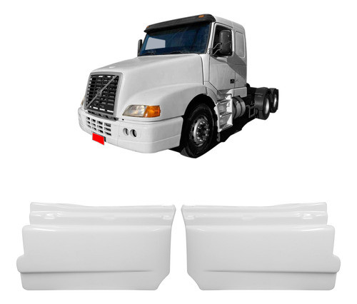 Tampa Estribo Caminhão Volvo Nh (primeiro Degrau) Par 0