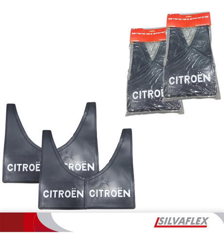 Barreros Flexibles Citroen Letra Univ Kit 4 Piezas Silvaflex 1
