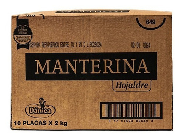 Margarina Manterina 0 Trans(002) (5 Kg. ) 1