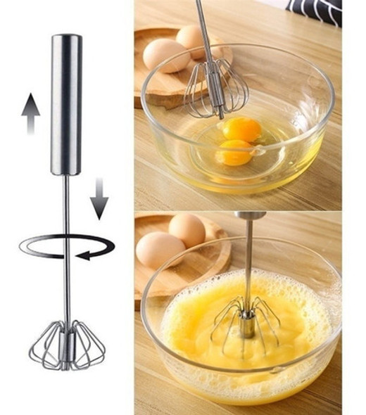 Misturador Batedor De Ovos Mixer Giratório Semi Automático 1
