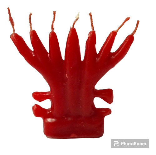 Vela Sete Galhos Preta 0