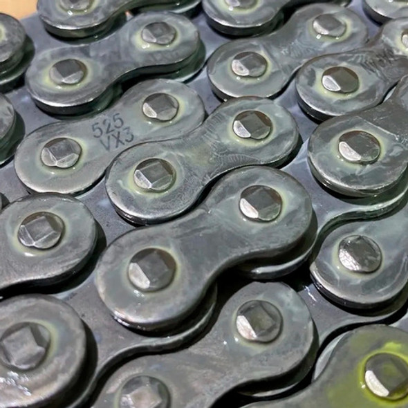 Cadena Transmision Did 525 X 128 Vx3 X Ring Japon - Fas 1