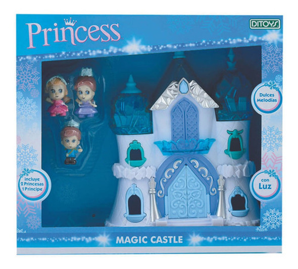 Castillo Mágico Princesas Luz Y Melodías Original Ditoys Ful 0