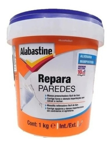 Alabastine Repara Paredes 1 Kg Alba - Deacero 0