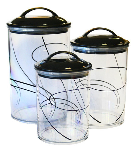 Corelle Coordinates Recipientes Almacenamiento Acrílico 0