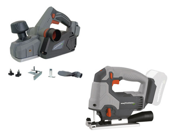 Garlopa A Bateria + Sierra Caladora A Bateria 0