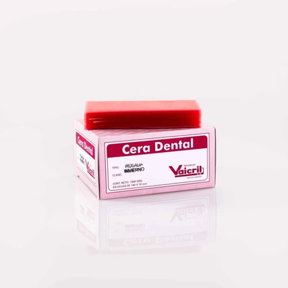 Cera Utility Rosa Laminas Odontologia Dental X 200gr Vaicril 1