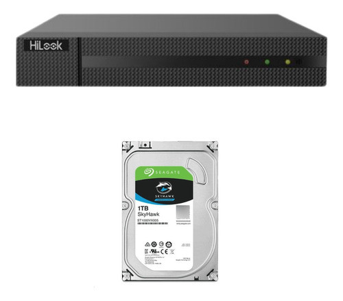 Dvr 4ch Hikvision Fullhd Cctv Hdmi Vga P2p + Disco Rigid 1tb 0
