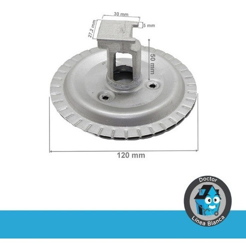 Quemador Para Termotanque Escorial 80/120 Lts G/n M/act Leg 1