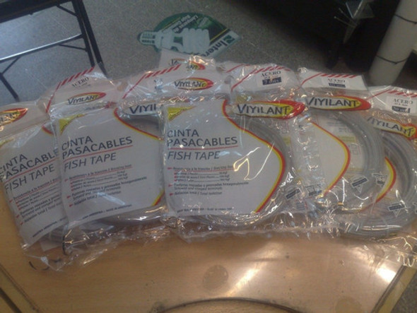 Cinta Pasacable Alma De Acero 15 Metros 4 Mm Reforzada Scala 1