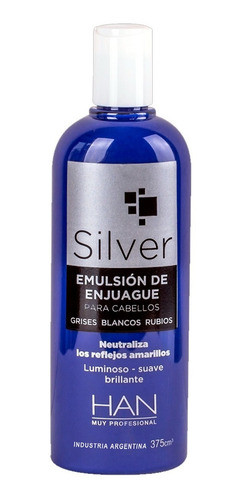 Han Acondicionador Enjuague Silver Violeta Matizador X 350 0