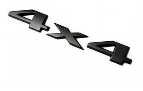 Emblema Adesivo 4x4 L200 Mitsubishi Triton Jeep Pajero Metal 0