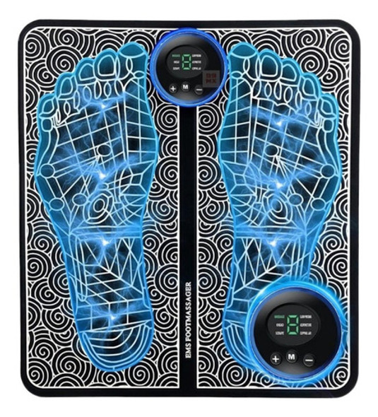 Kit 2 Tapetes Massageadores Terapêutico Ortopédico Pés Ems 1