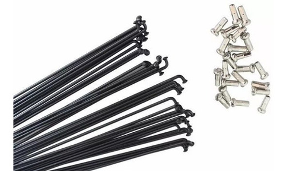 72 Raios Preto Bike  255 X 2.0mm Fino Aro Aero 26 0 72 Raios Preto Bike  255 X 2.0mm Fino Aro Aero 26 0