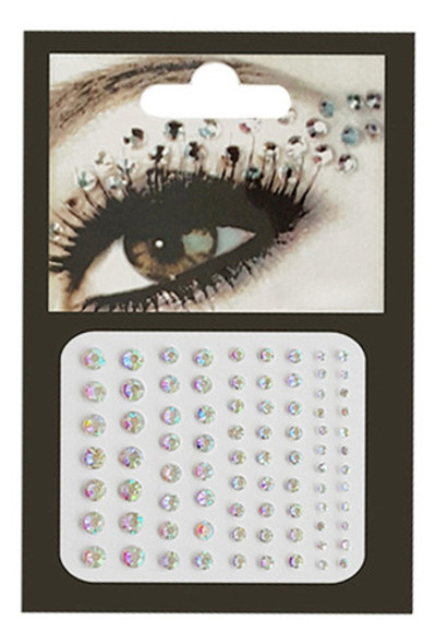 Brillos Adhesivo Pack X2 Strass Rostro Y Cuerpo Ltf Shop 1