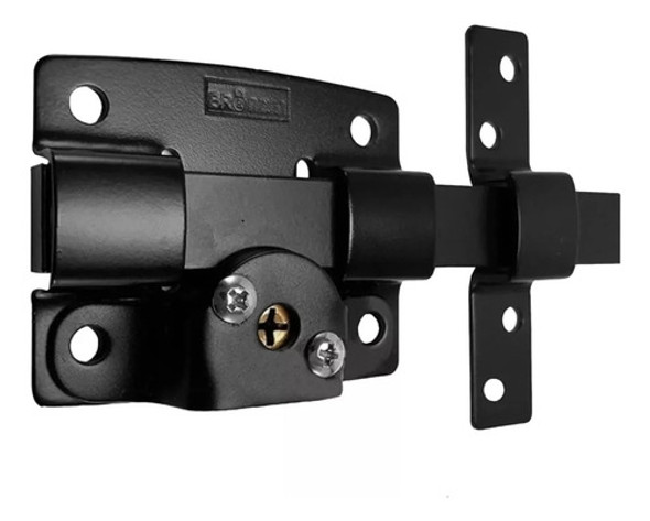 Cerrojo Pasador Llave Cruz Premium Bronzen Color Negro Mate 0