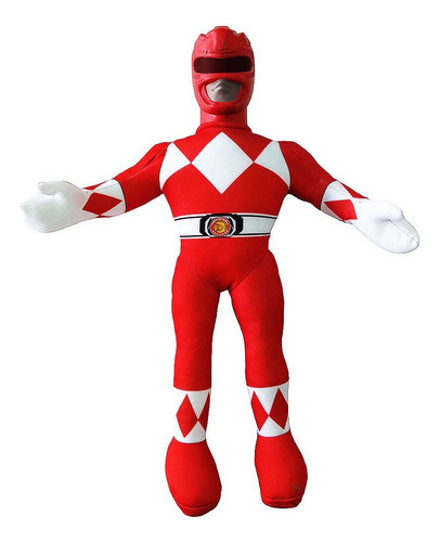 Muñeco Coleccionable Suave Soft Power Ranger Rojo Original 0