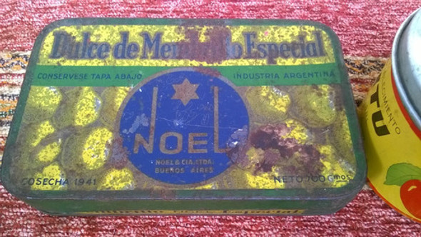 Lote De Antiguas Latas Membrillo Noel Pimenton Itu Y Otra 1