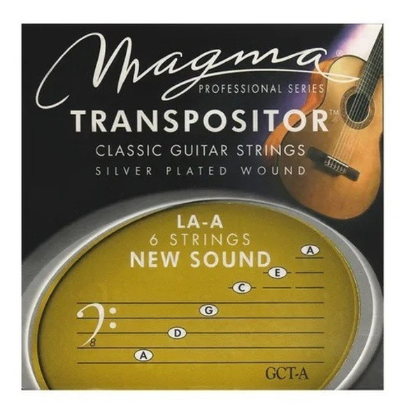 Encordado Cuerdas Guitarra Clasica Magma Transpositor Gct-ba 0