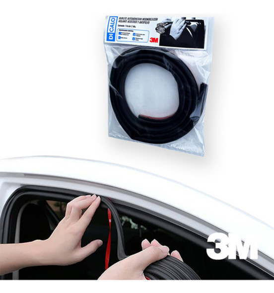 Burlete Insonorizacion Antipolvo Autoadhesivo Autos 1,7mts 1