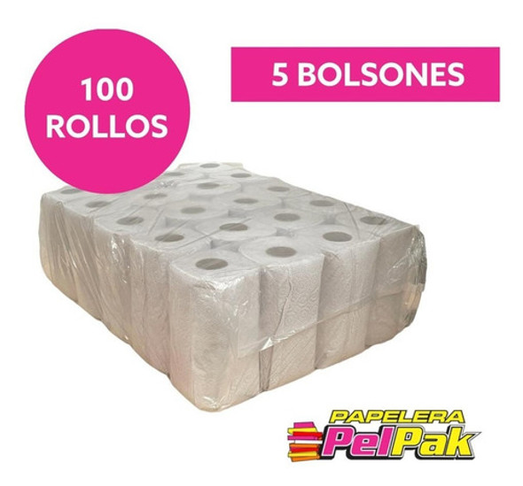Rollo Papel Cocina Doble Hoja Bolsón 100 Rollos 0 Rollo Papel Cocina Doble Hoja Bolsón 100 Rollos 0