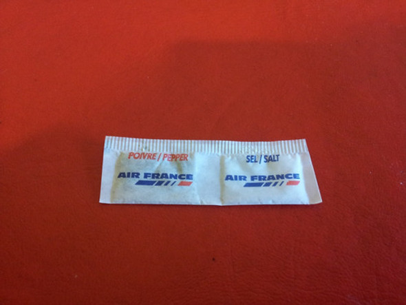 Air France Sal Y Pimienta En Sobre De Catering En Vuelo 2007 1