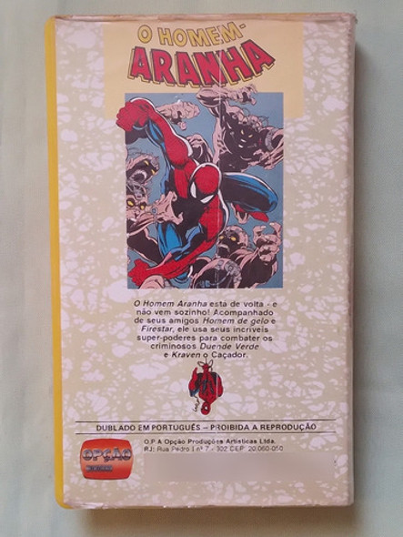 Fita  Vhs Homem Aranha E Seus Amigos 1