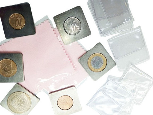 Limpeza De Moedas - Kit Completo De Gabarito Para Limpeza 0