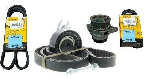 Kit Distribución Continental Vw Fox 1.6 8v Con Bomba Y Poliv 0
