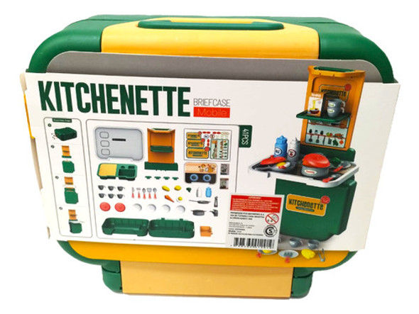 Valija Set Juego De Cocina Kitchenette 0