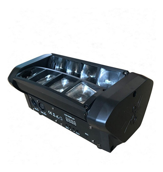 Led Moving Head 80w Rgbw Feixe De Luz De Palco Dj Light 0