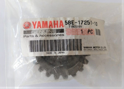 Engranaje De 5° Yamaha Yz250 Cod. 5be-17251-10 0