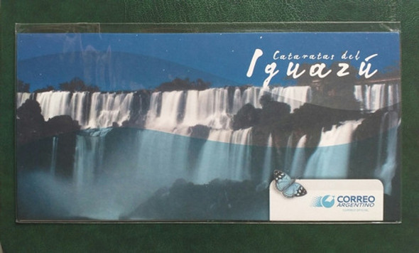 Hoja Block Cataratas Del Iguazú. 2014 Mint 1