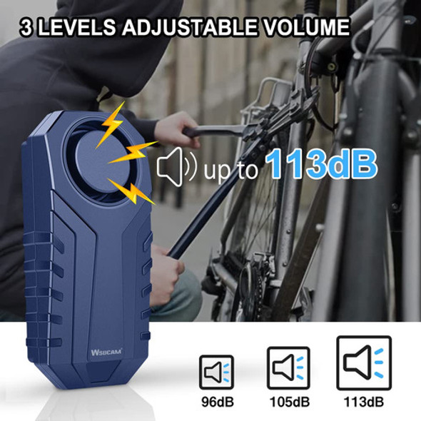 Wsdcam Paquete De 2 Alarmas De Bicicleta Inalmbricas Antirro 1 Wsdcam Paquete De 2 Alarmas De Bicicleta Inalmbricas Antirro 1