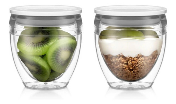 Set X 2 Vaso Bodum Pavina C Tapa Libre Bpa 250ml Frio Calor 1 Set X 2 Vaso Bodum Pavina C Tapa Libre Bpa 250ml Frio Calor 1