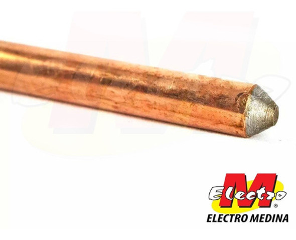 Kit Puesta Tierra Jabalina 3/4 X 1,5mt Iram Electro Medina 1