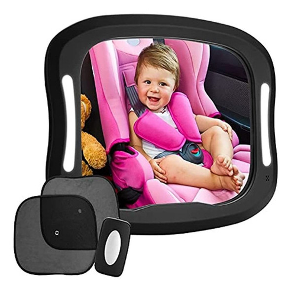 Espejo De Coche Para Bebé Ajuste De Seguridad Para Bebés En 0