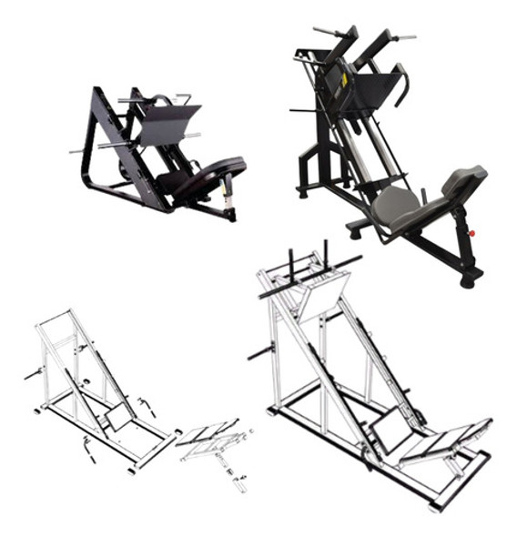 Projeto Pdf Aparelho Leg Press 45° - Academia Completo 0