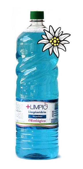 Limpiavidrios Ecológico 100% Biodegradable +limpio 1800 Cm3 0