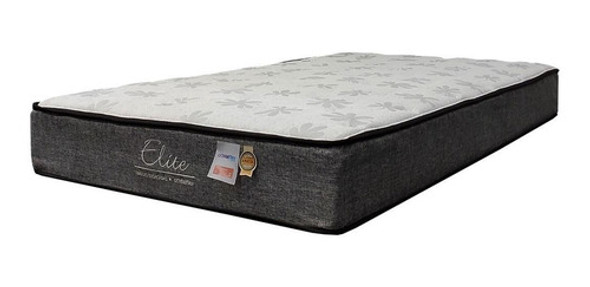 Colchon 1 Plaza Y Media Resortes Pocket Tela Lino 22cm Alto 0