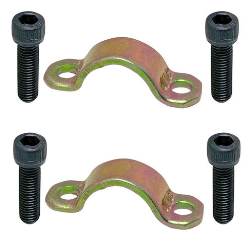 Kit Parafusos + Abraçadeiras Cruzeta Cardan Gm Blazer 95/11 0