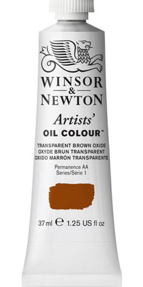 Tinta Óleo Artists 37ml Winsor S1 648 Transparent Brown Oxid 0