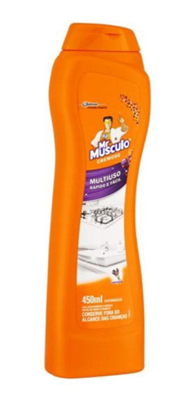 Kit 2 Saponáceo Cremoso Multiuso Mr Músculo Lavanda 450ml 0