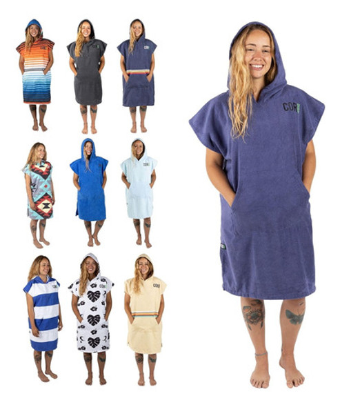 Cambiador Cor Surf Poncho Con Capucha Y Parte Delantera Pak 0 Cambiador Cor Surf Poncho Con Capucha Y Parte Delantera Pak 0
