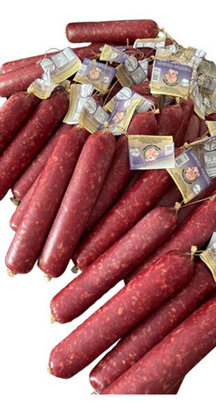 Salame Colonial Tipo Italiano Artesanal Defumado 2 Unidades 0