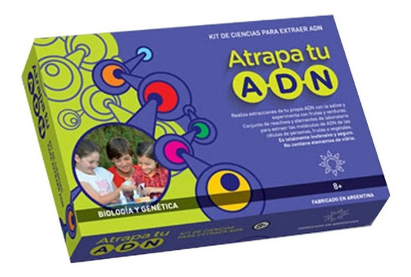 Kit De Atrapa Tu Adn Ciencia Para Todos - Dgl Games & Comics 0