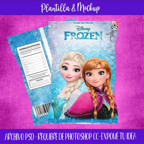 Mockup Chip Bag X1 Editable Formato Psd 0