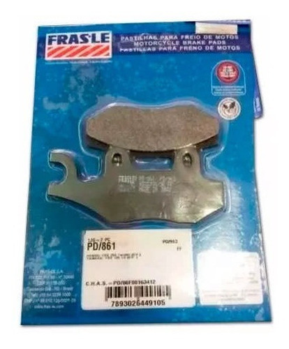 Pastillas De Freno Honda Twister Frasle Brasil - Sti Motos 0