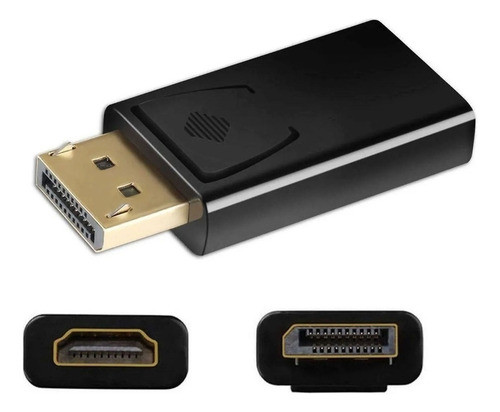 Adaptador Displayport A Hdmi Hembra Con Audio 0